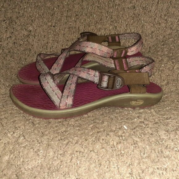 CHACO-Chari Cycloid Scale Strappy Outdoor Active Walking Sandal-SZ 7-Excellent - Picture 2 of 8